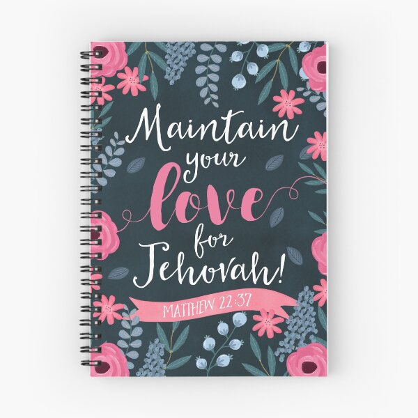 Item preview, MAINTAIN YOUR LOVE FOR JEHOVAH! (Design no.1) designed and sold by Paper Bee Gift Shop.