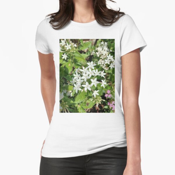 Lilies Art  Fitted T-Shirt