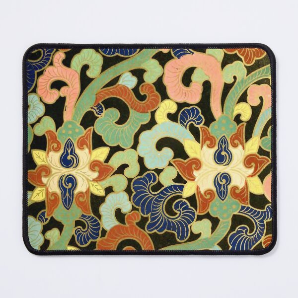 Item preview,  Vintage Chinese Textile from Examples of Chinese ornament  by Owen Jones (1867) designed and sold by Douglas E. Welch Design and Photography.