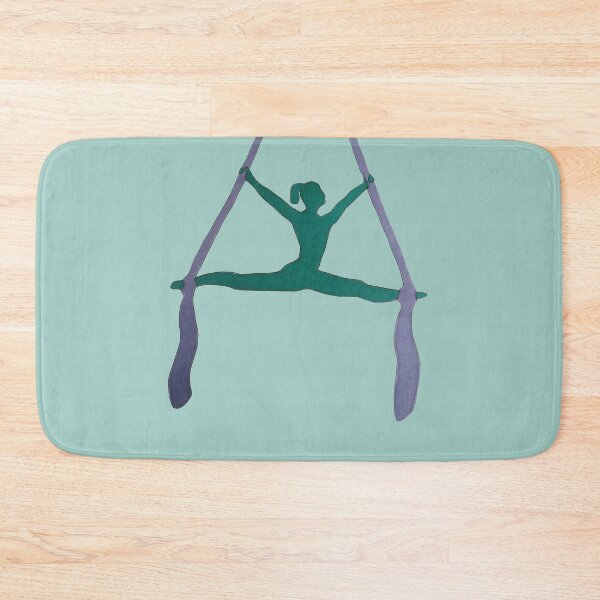 Item preview, aerial silk splitts double foot lock (colored background) designed and sold by -Lily-Anne-.