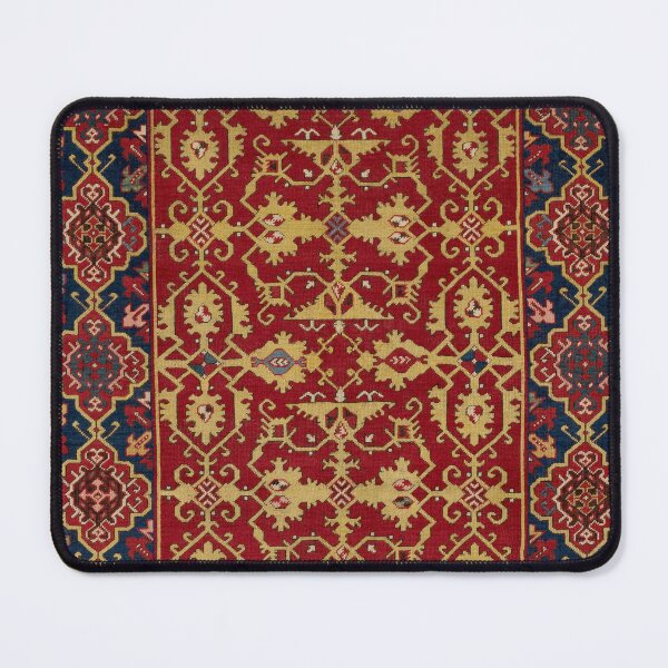Item preview, Vintage Turkish Carpet with the Lotto Pattern 1600-1650 designed and sold by Douglas E. Welch Design and Photography.
