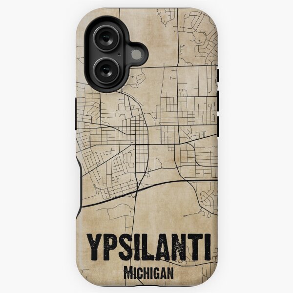 Item preview, Vintage Ypsilanti Michigan Map | Vintage Map Of Ypsilanti Michigan | Ypsilanti Map designed and sold by benayache.