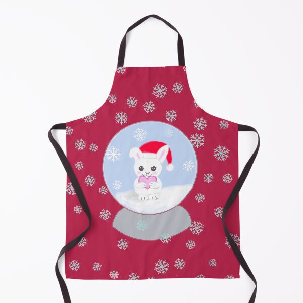 Item preview, Christmas bunny snowglobe designed and sold by QuirkyCraftz.