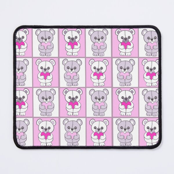 Item preview, Patchwork Teddies Pink designed and sold by QuirkyCraftz.