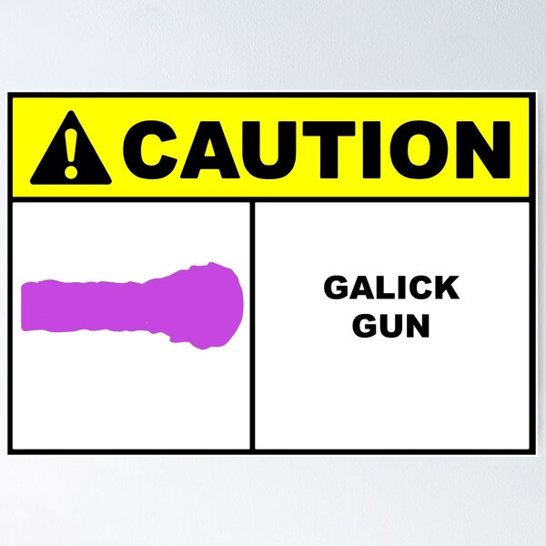 Galick Gun Stickers for Sale