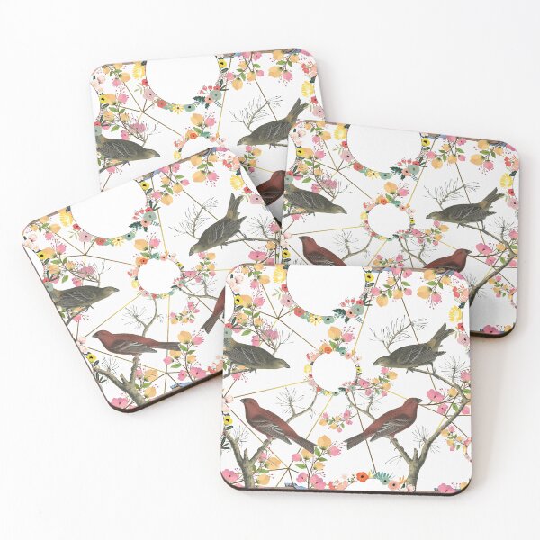 Item preview, Birds And Flowers Forest designed and sold by aliyeus.
