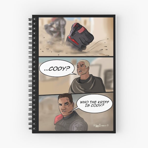 Item preview, Who the Kriff is Cody? designed and sold by nottonyharrison.