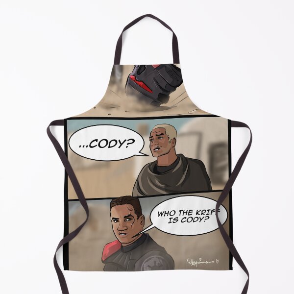Item preview, Who the Kriff is Cody? designed and sold by nottonyharrison.