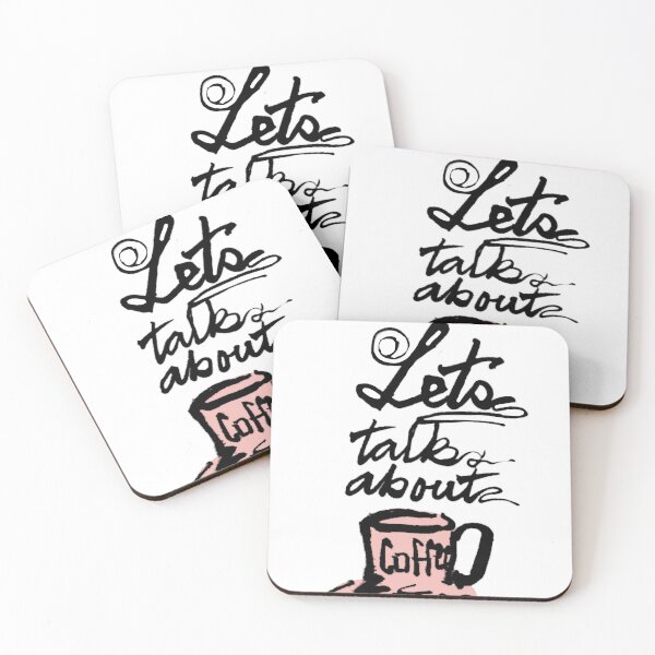 Item preview, LETS TALK ABOUT COFFEE designed and sold by manuelunsui.