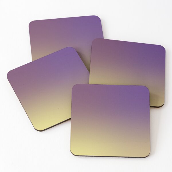 Item preview, Purple to Yellow Gold Gradient Ombré designed and sold by Gsallicat.