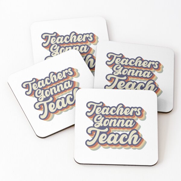 Item preview, Teachers Gonna Teach Retro | Back To School For Teachers designed and sold by GravitiTees.