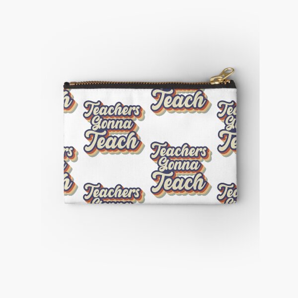 Item preview, Teachers Gonna Teach Retro | Back To School For Teachers designed and sold by GravitiTees.