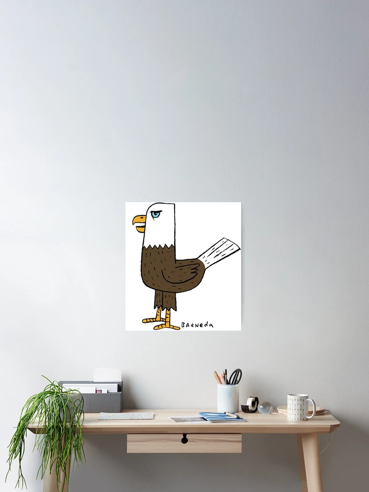 Thumbnail 2 of 3, Poster, Grumpy Eagle designed and sold by David Barneda.