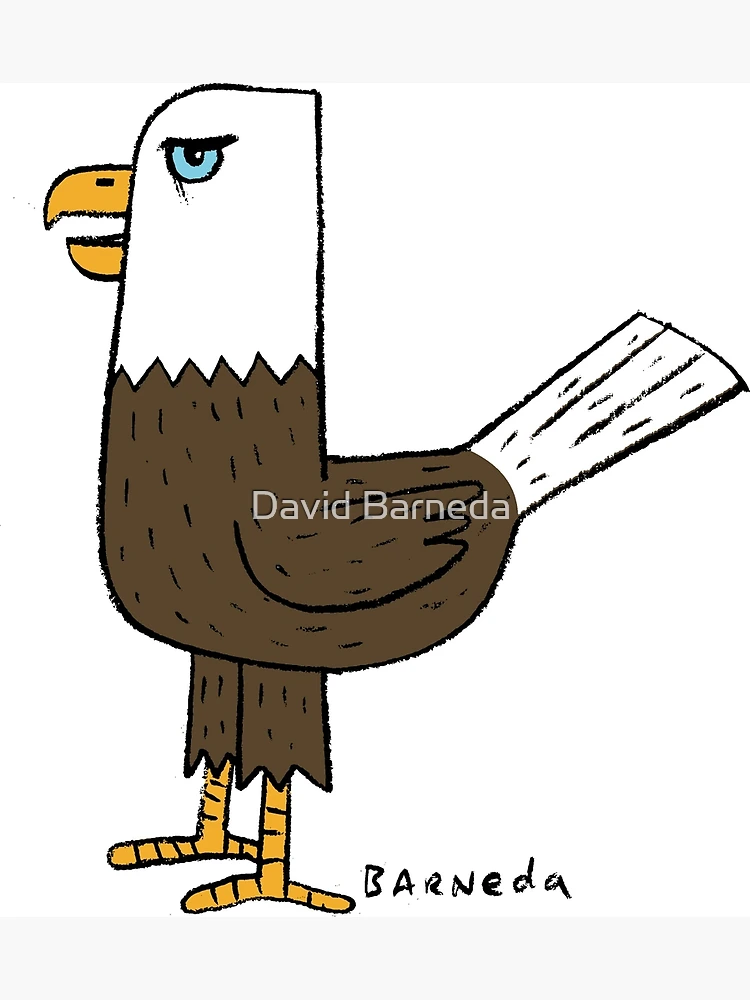 Thumbnail 3 of 3, Poster, Grumpy Eagle designed and sold by David Barneda.