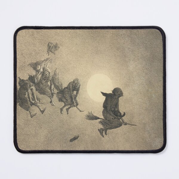 Item preview, William Holbrook Beard The Witch's Ride 1870 designed and sold by JDesigningMO.