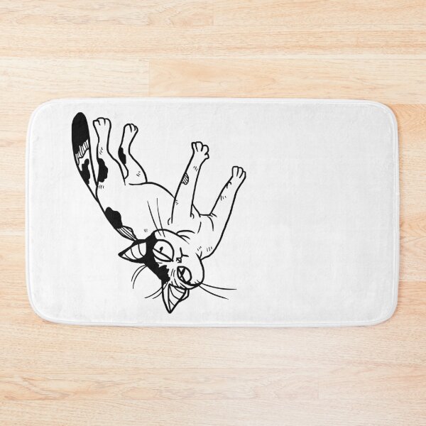 Item preview, white & tortie girl judgy cat designed and sold by Deathoftheself.