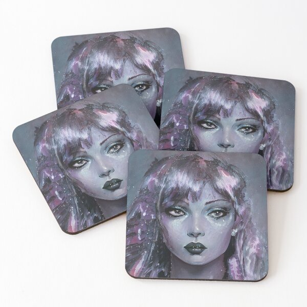 Item preview, Alluring Abstract Female Portrait designed and sold by palaco210.