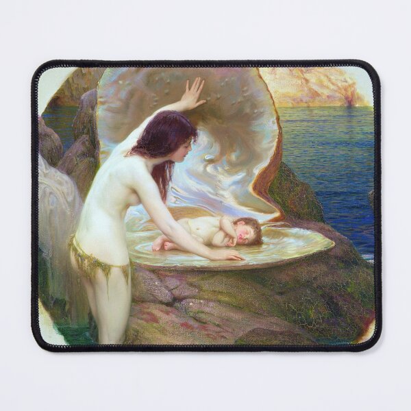 Item preview, Herbert James Draper - A Water Baby 1900 designed and sold by JDesigningMO.