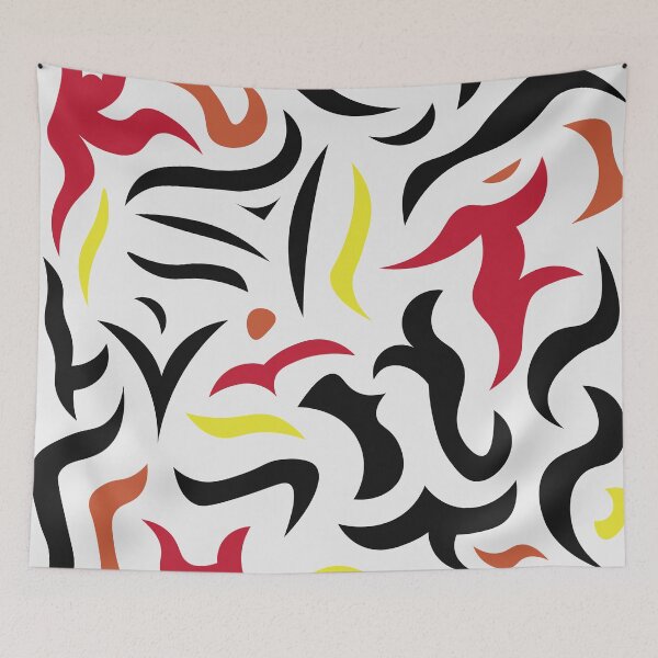 Item preview, Colorful Abstract Fire designed and sold by RPMELO.