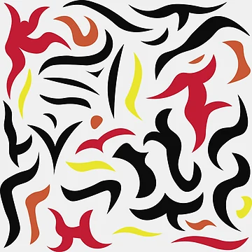 Artwork thumbnail, Colorful Abstract Fire by RPMELO