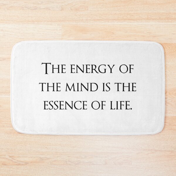 Item preview, The energy of the mind is the essence of life. Quotes store designed and sold by QuotesStore-2.