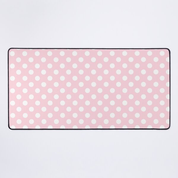 Item preview, White Polka Dots on Soft Pink Background designed and sold by Bumblefuzzies.