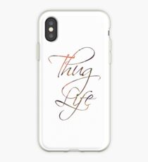 Thug life Calligraphy iPhone Case