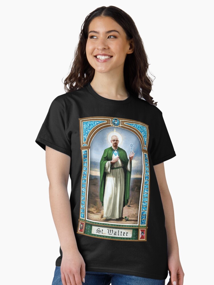 Imagen 2 de 7, Camiseta clásica con la obra San Walter, diseñada y vendida por FotoLibreStudio.