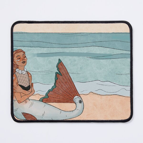 Item preview, Red Drum Mermaid designed and sold by Morgan Crossley.