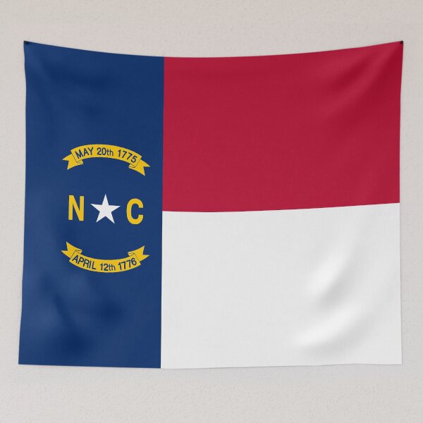 Item preview, North Carolina State Flag designed and sold by Derek Rebuck.