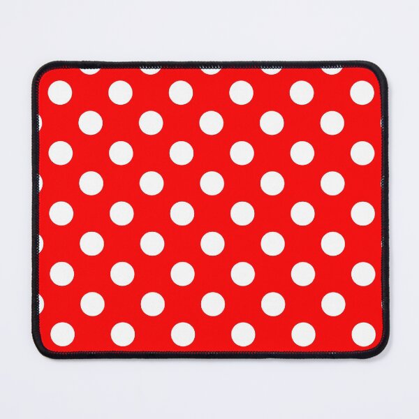 Item preview, White Polka Dots on Red Background designed and sold by Bumblefuzzies.