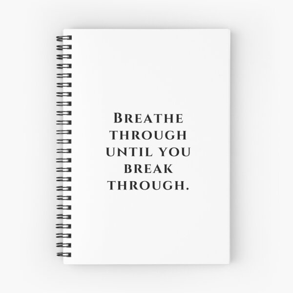 Item preview, breathe throuth until you break throuth designed and sold by trillstshirt.