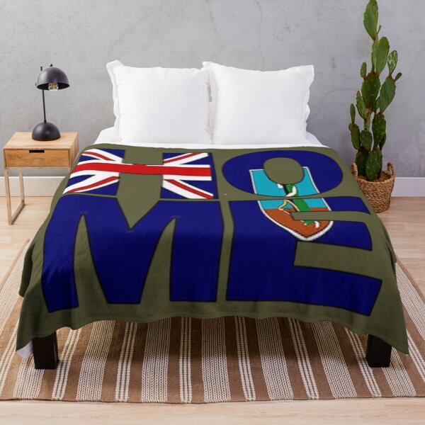Item preview, Montserrat Collections Flag Spelling HOME - Soca Mode designed and sold by Soca-Mode.