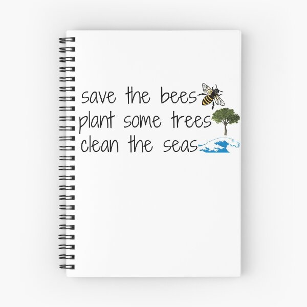 Item preview, Save the Bees, Plant some Trees, Clean the Seas designed and sold by STEM-women.