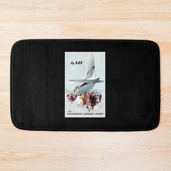 Item preview, Vintage Travel Poster Denmark by SAS  designed and sold by Lazarz8.