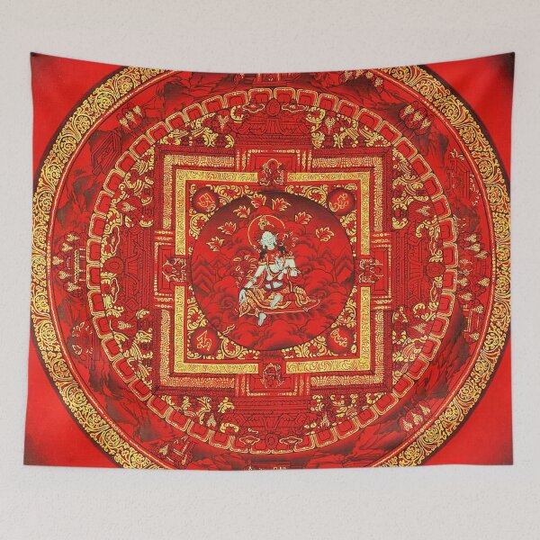 Item preview, Crimson Buddhist Mandala 58 designed and sold by GuyBlank.