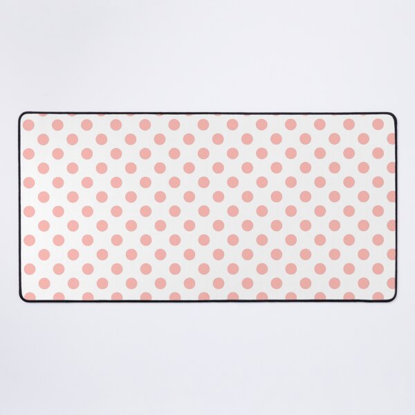 Item preview, Peach Polka Dots on White Background designed and sold by Bumblefuzzies.