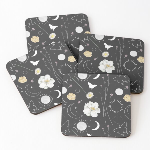 Item preview, Celestial Flowers Pattern designed and sold by witchlingart.