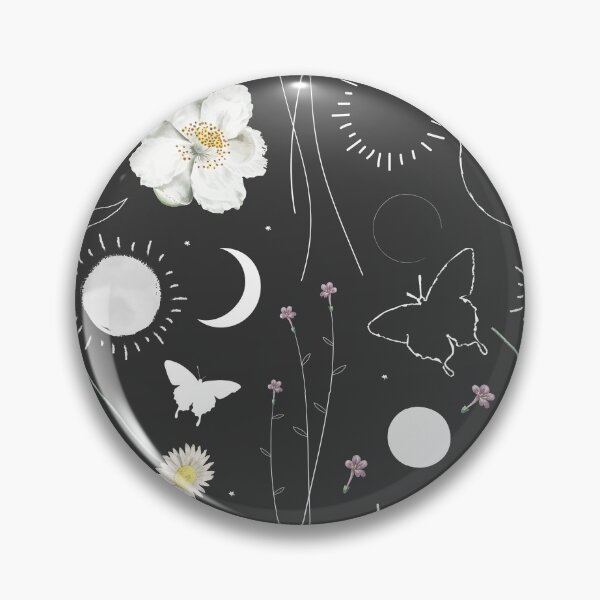 Item preview, Celestial Flowers Pattern designed and sold by witchlingart.
