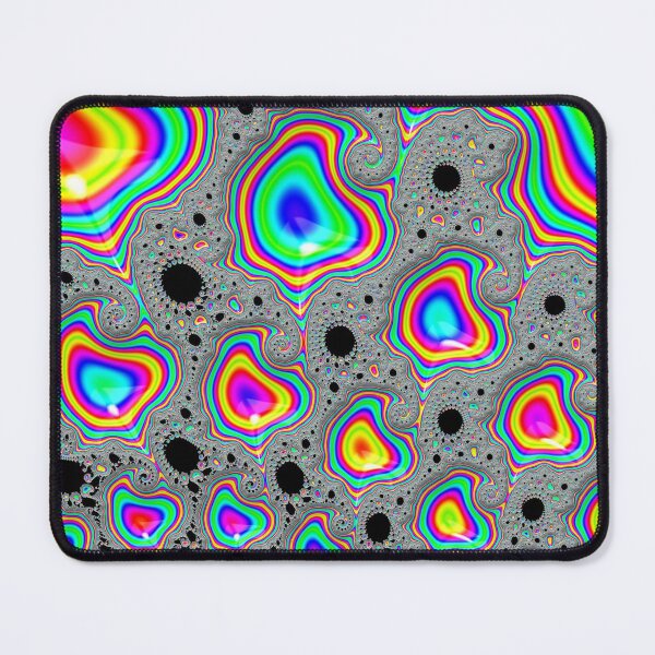 Item preview, Rainbow Fractal Drops designed and sold by Elisabeth Lucas.
