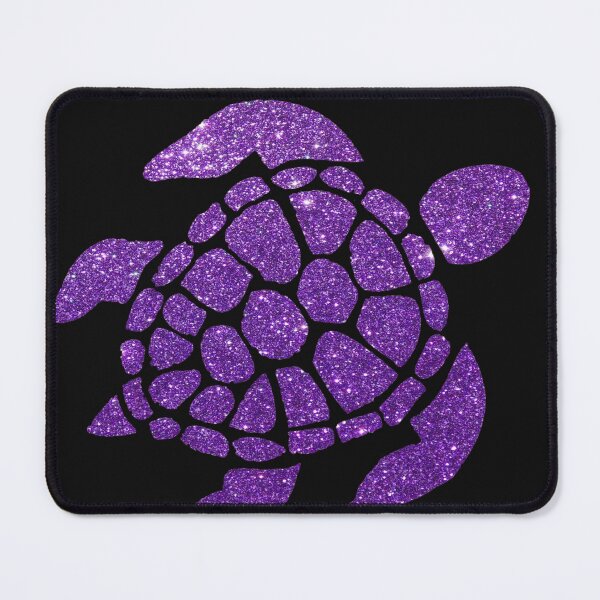 Item preview, Purple Faux Glitter Turtle designed and sold by Felicity-K.