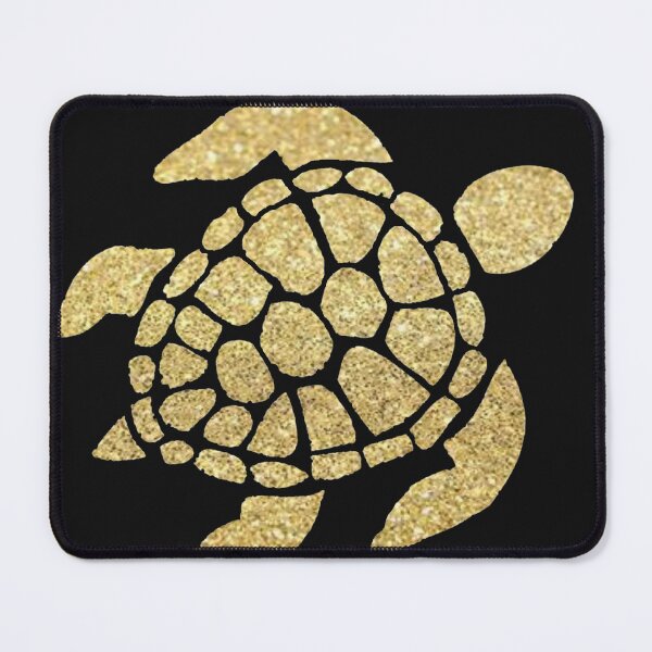 Item preview, Gold Faux Glitter Turtle designed and sold by Felicity-K.