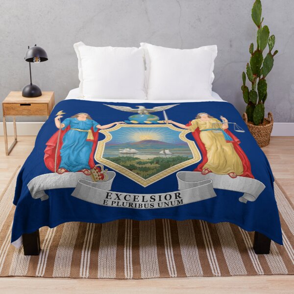 Item preview, New York State Flag designed and sold by Derek Rebuck.