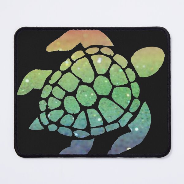 Item preview, Pastel Rainbow Ombre Faux Glitter Turtle designed and sold by Felicity-K.
