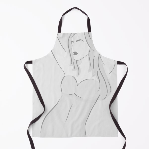 Item preview, Girl Figure Illustration (3 of 3) Line Drawing Minimalist Colors Gray Scale Black and White Lines  designed and sold by AEJdesign.