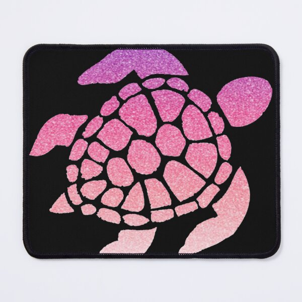 Item preview, Pastel Pink Ombre Faux Glitter Turtle designed and sold by Felicity-K.