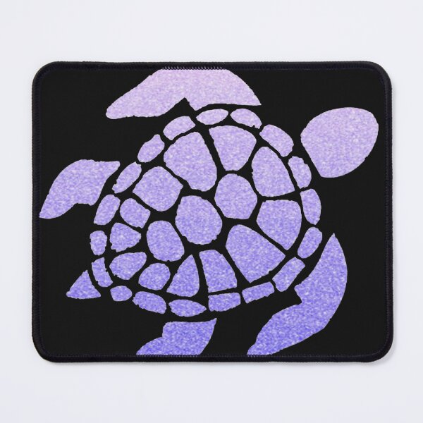 Item preview, Pastel Purple Ombre Faux Glitter Turtle designed and sold by Felicity-K.