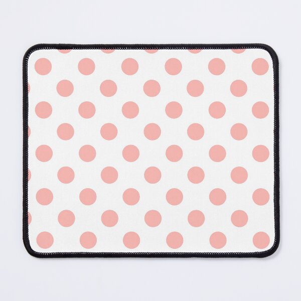 Item preview, Peach Polka Dots on White Background designed and sold by Bumblefuzzies.
