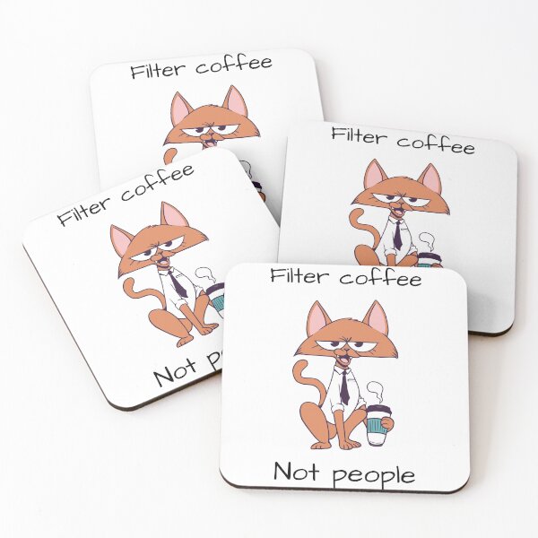 Item preview, Filter Coffee Not People designed and sold by teez4dayz.