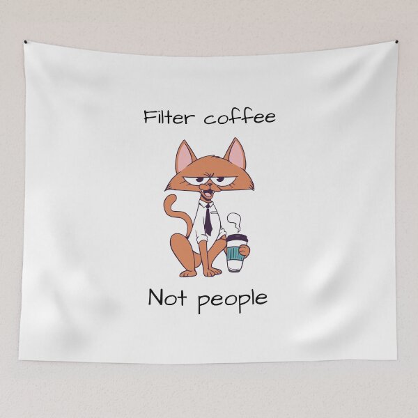 Item preview, Filter Coffee Not People designed and sold by teez4dayz.
